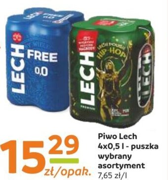 Gama Piwo Lech 4x0,5l oferta