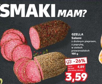 Kaufland GZELLA Salami 100g oferta