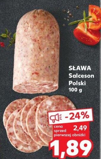Kaufland SŁAWA Salceson Polski 100 g oferta