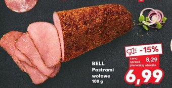 Kaufland BELL Pastrami wołowe 100 g oferta