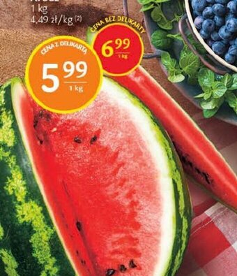 Delikatesy Centrum Arbuz 1 kg oferta