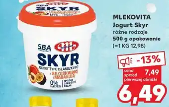 Kaufland MLEKOVITA Jogurt Skyr 500g oferta