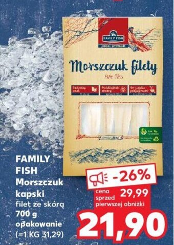 Kaufland FAMILY FISH Morszczuk kapski 700g oferta