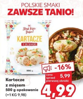 Kaufland Kartacze z mięsem 500 g oferta