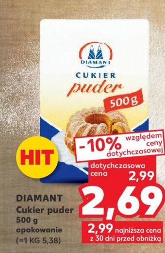 Kaufland DIAMANT Cukier puder 500 g oferta