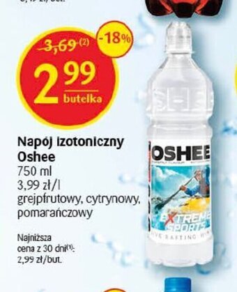 Delikatesy Centrum Oshee Napoj izotoniczny 750ml oferta