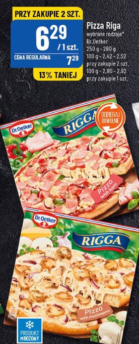 Polomarket Pizza z szynką oferta