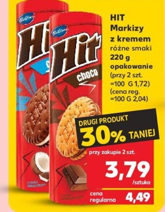 Kaufland HIT Markizy z kremem 220 g oferta