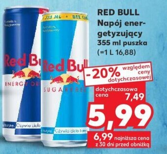 Kaufland RED BULL Napój energetyzujący 355 ml oferta