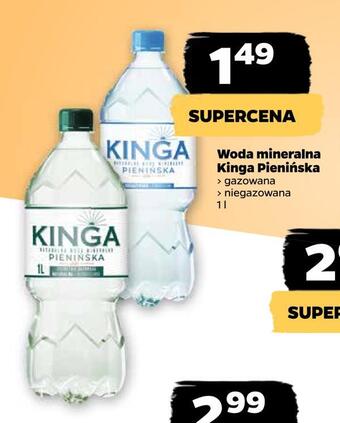 Netto Woda mineralna kinga pienińska oferta