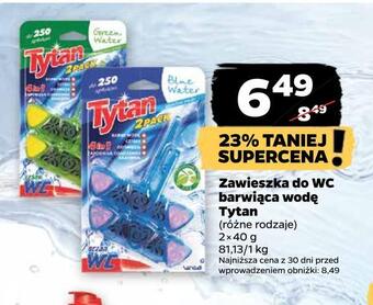 Netto Zawieszka do wc barwiąca wodę tytan oferta