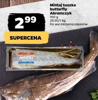 Netto Mintaj tuszka butterfly abramczyk oferta