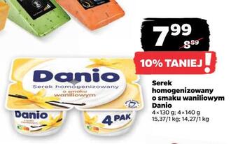 Netto Serek homogenizowany o smaku waniliowym danio oferta