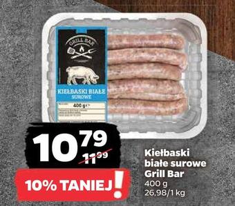 Netto Kiełbaski białe surowe grill bar oferta