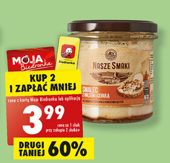 Biedronka Smalec nasze smaki oferta