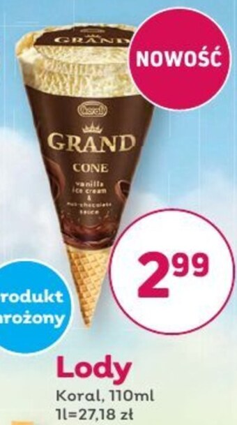 Społem Lody koral oferta