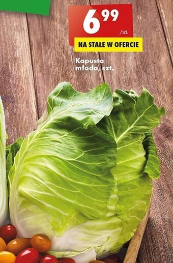 Biedronka Kapusta młoda, szt. oferta