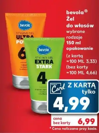 Kaufland bevola Żel do włosów 150ml oferta