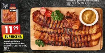 Biedronka Czas na Grill Boczek grillowy w marynacie słodko-pikantnej 300 g oferta