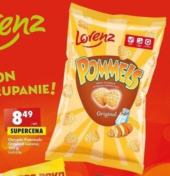 Biedronka Lorenz Chrupki Pommels Original 150 g oferta