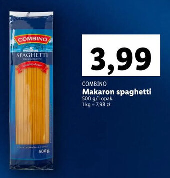Lidl COMBINO Makaron spaghetti 500g oferta