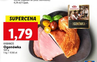 Lidl KABANOS Ogonówka 100 g oferta