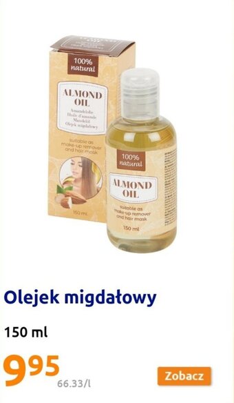 Action Olejek migdałowy 150ml oferta
