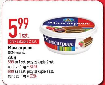 E.Leclerc Ser mascarpone łowicz 1906 oferta