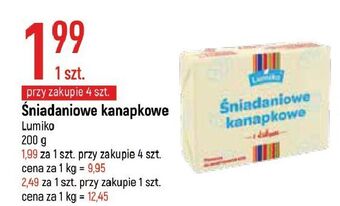 E.Leclerc Śniadaniowe kanapkowe lumiko oferta