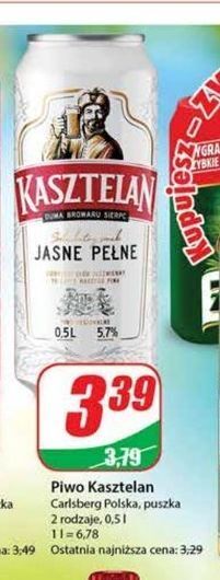 Dino Piwo kasztelan jasne pełne oferta