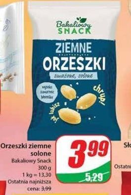 Dino Orzeszki ziemne smażone solone bakaliowy snack oferta