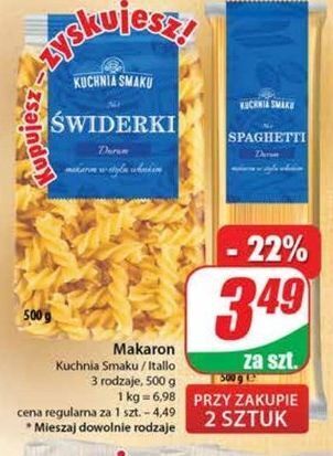 Dino Makaron spaghetti kuchnia smaku oferta