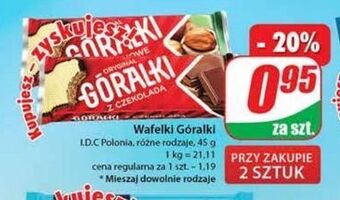 Dino Wafelek czekoladowy góralki oferta
