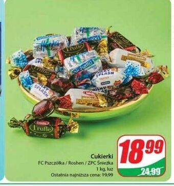 Dino Cukierki milky splash roshen oferta