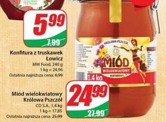 Dino Miód wielokwiatowy nektarowy cd królowa pszczół oferta