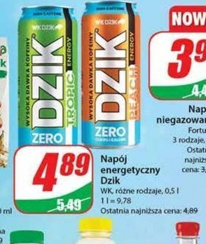 Dino Napój energetyczny tropic wk dzik oferta