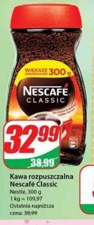 Dino Kawa nescafe classic oferta