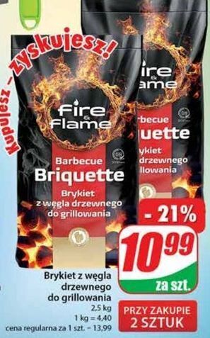 Dino Brykiet grillowy fire & flame oferta