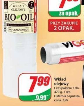 Dino Wkład olejowy 7 dni bio oil oferta