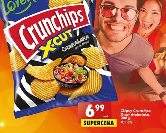 Biedronka Chipsy chakalaka crunchips x-cut oferta