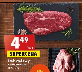 Biedronka Stek wołowy z rozbratla oferta