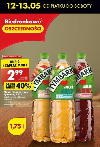 Biedronka Napój jabłko-mięta tymbark 1936 oferta