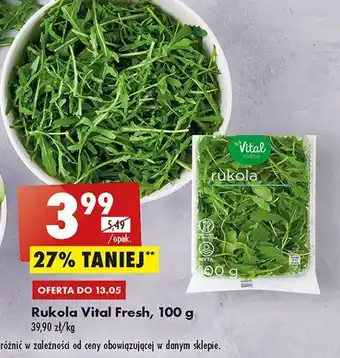 Biedronka Rukola vital fresh oferta