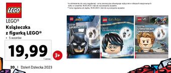 Lidl Książeczka z figurką lego oferta