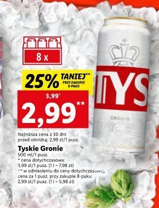 Lidl Piwo tyskie gronie oferta