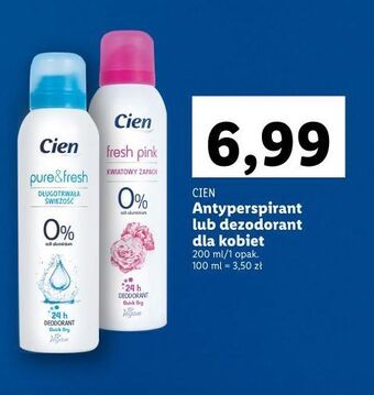 Lidl Dezodorant pure & fresh cien oferta