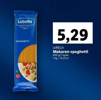 Lidl Makaron spaghetti lubella oferta