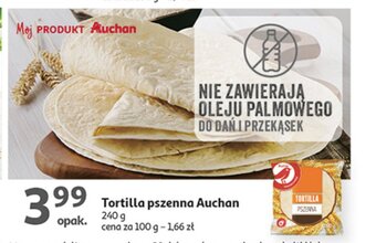 Auchan Tortilla pszenna oferta