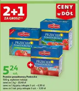 Auchan Przecier pomidorowy z ziołami śródziemnomorskimi oferta