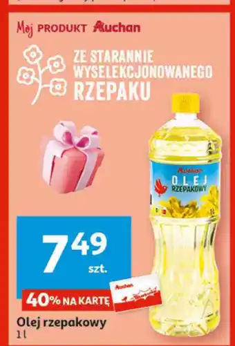 Auchan Olej rzepakowy oferta
